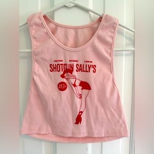 REVICE Shot Gun Sally Pink Tank XS/S